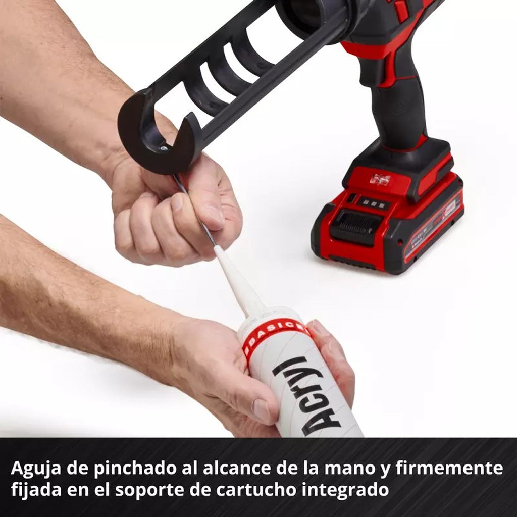 PISTOLA DE CARTUCHO EINHELL TE-SG 18/10 S/ BATERÍA