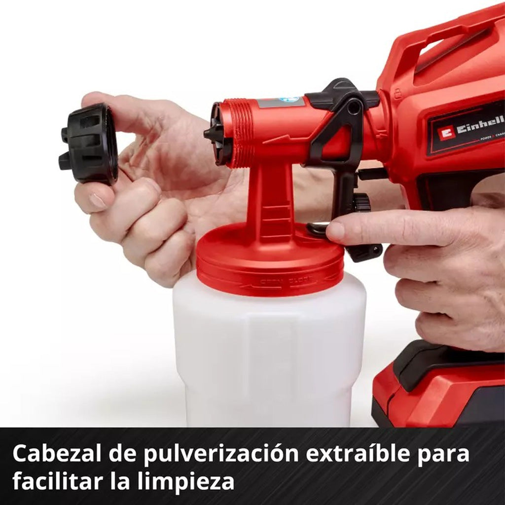 PISTOLA DE PINTURA EINHELL TC-SY 18/60 S/ BATERÍA