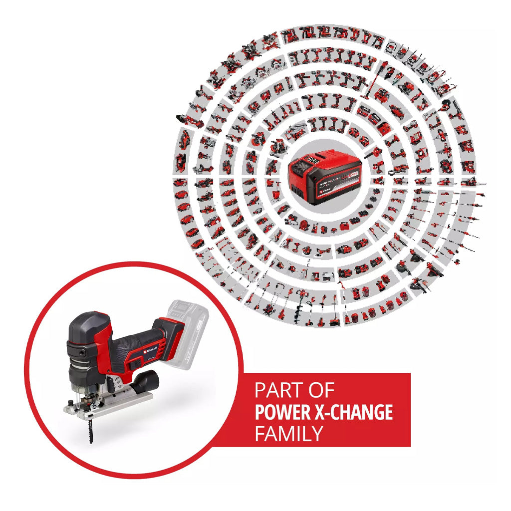 SIERRA CALADORA EINHELL TP-JST 18/135 S/ BATERÍA