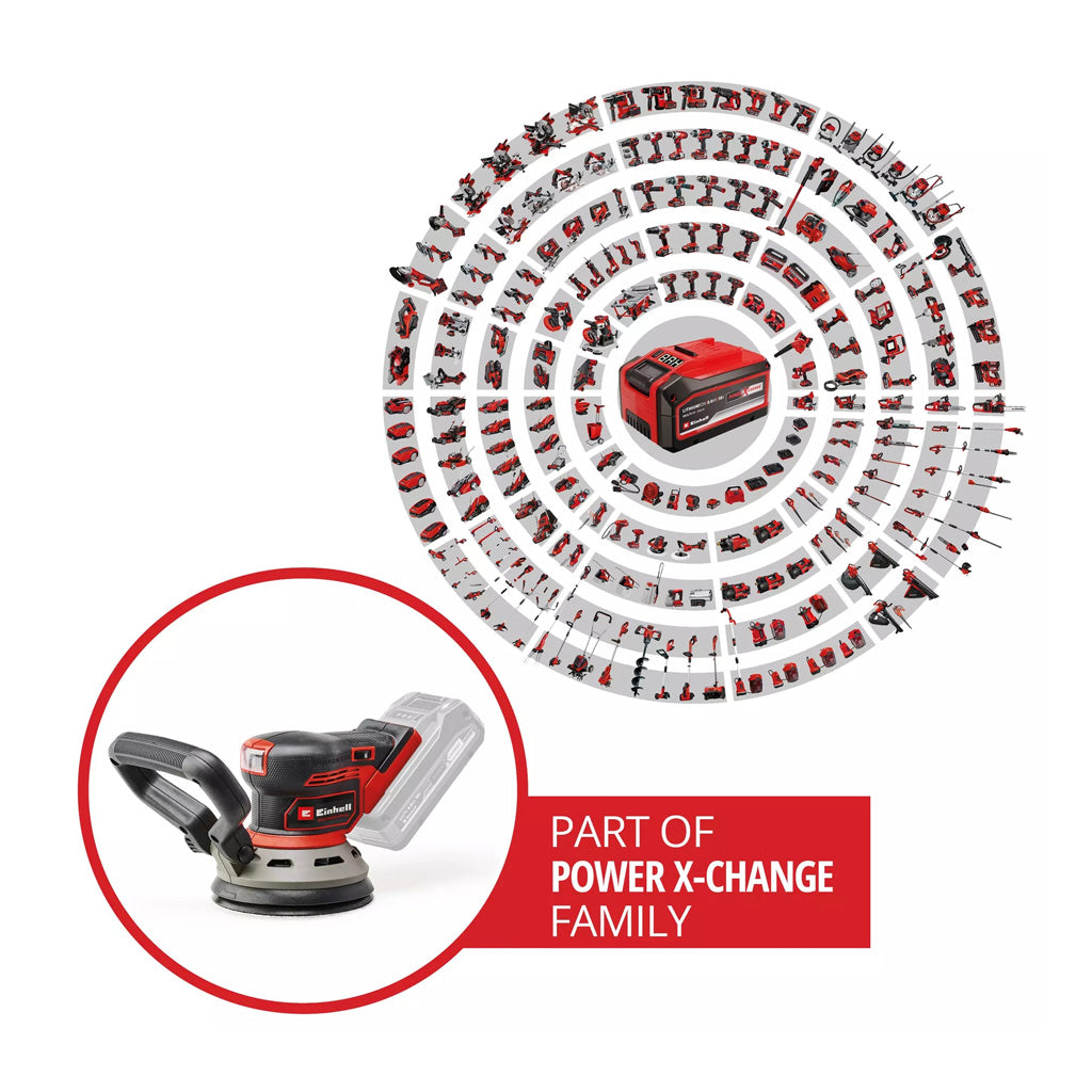 LIJADORA ROTO ORBITAL EINHELL TP-RS 18/32 S/ BATERÍA
