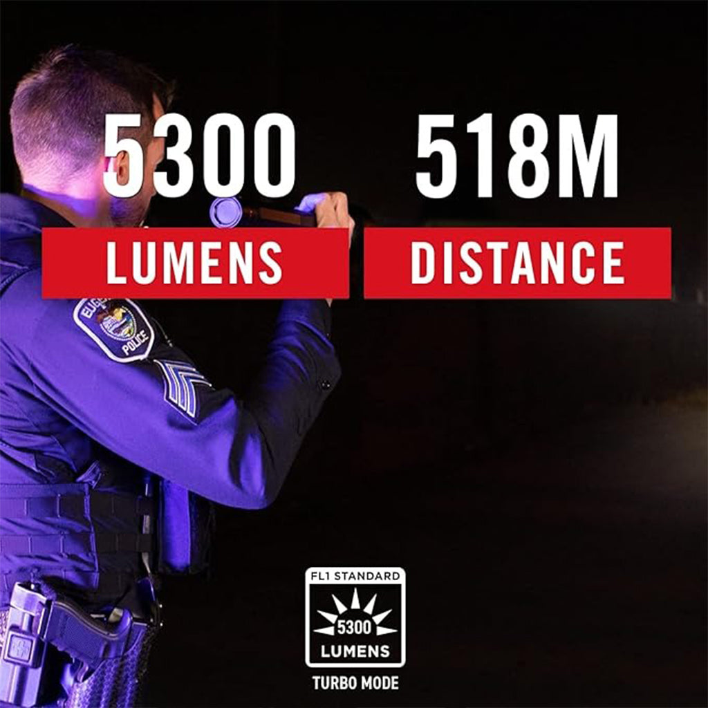 LINTERNA COAST TX22R - 5300 LM - 518 MTS