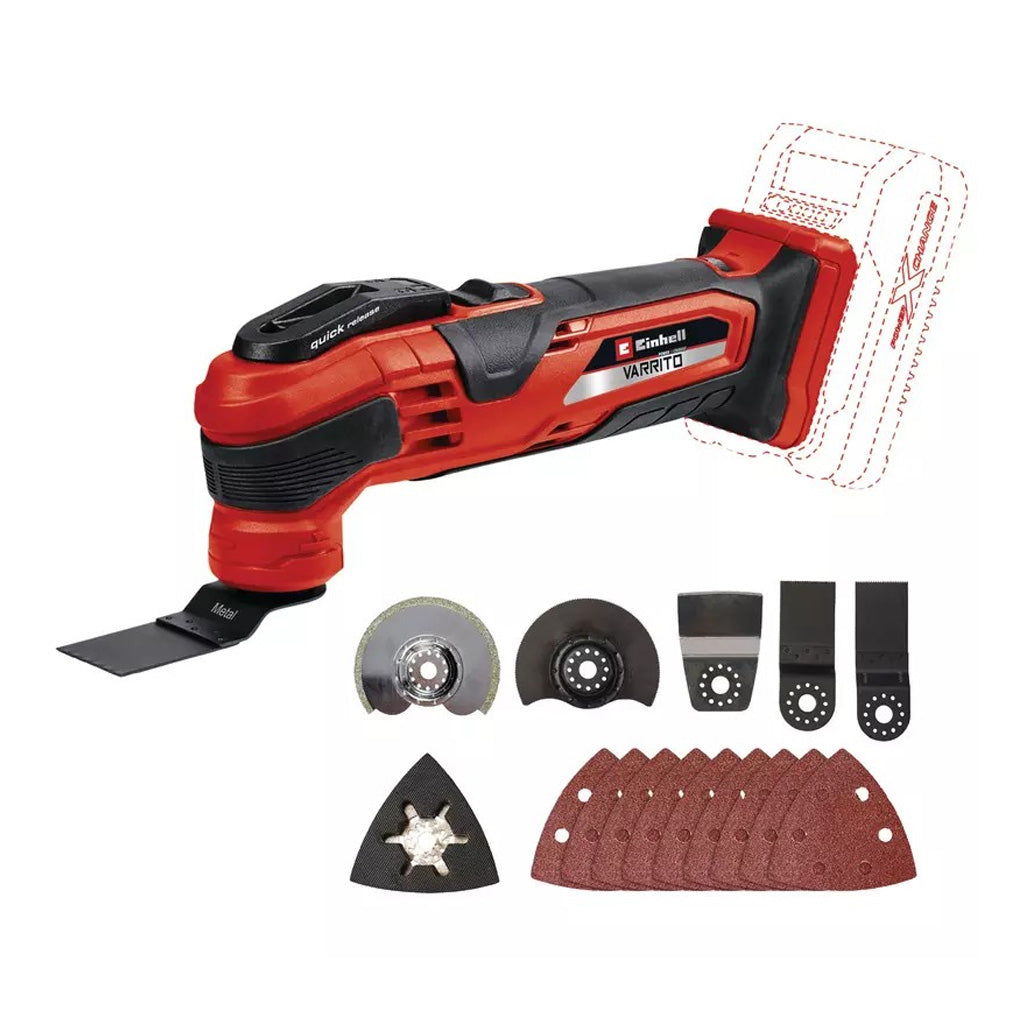 KIT HERRAMIENTA MULTIFUNCIÓN VARRITO EINHELL 18V S/ BATERÍA