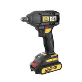LLAVE DE IMPACTO CAT 18V, 1/2" 350NM 3 VELOCIDADES CON CARGADOR Y BATERIA DX7060