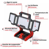 LUZ DE TRABAJO A BATERÍA EINHELL TP-CL 18/3000 SET S/ BATERÍA