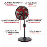 VENTILADOR A BATERÍA EINHELL GE-CF 18/320 P S/ BATERÍA