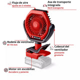 VENTILADOR A BATERÍA EINHELL GC-CF 18/110 S/ BATERÍA