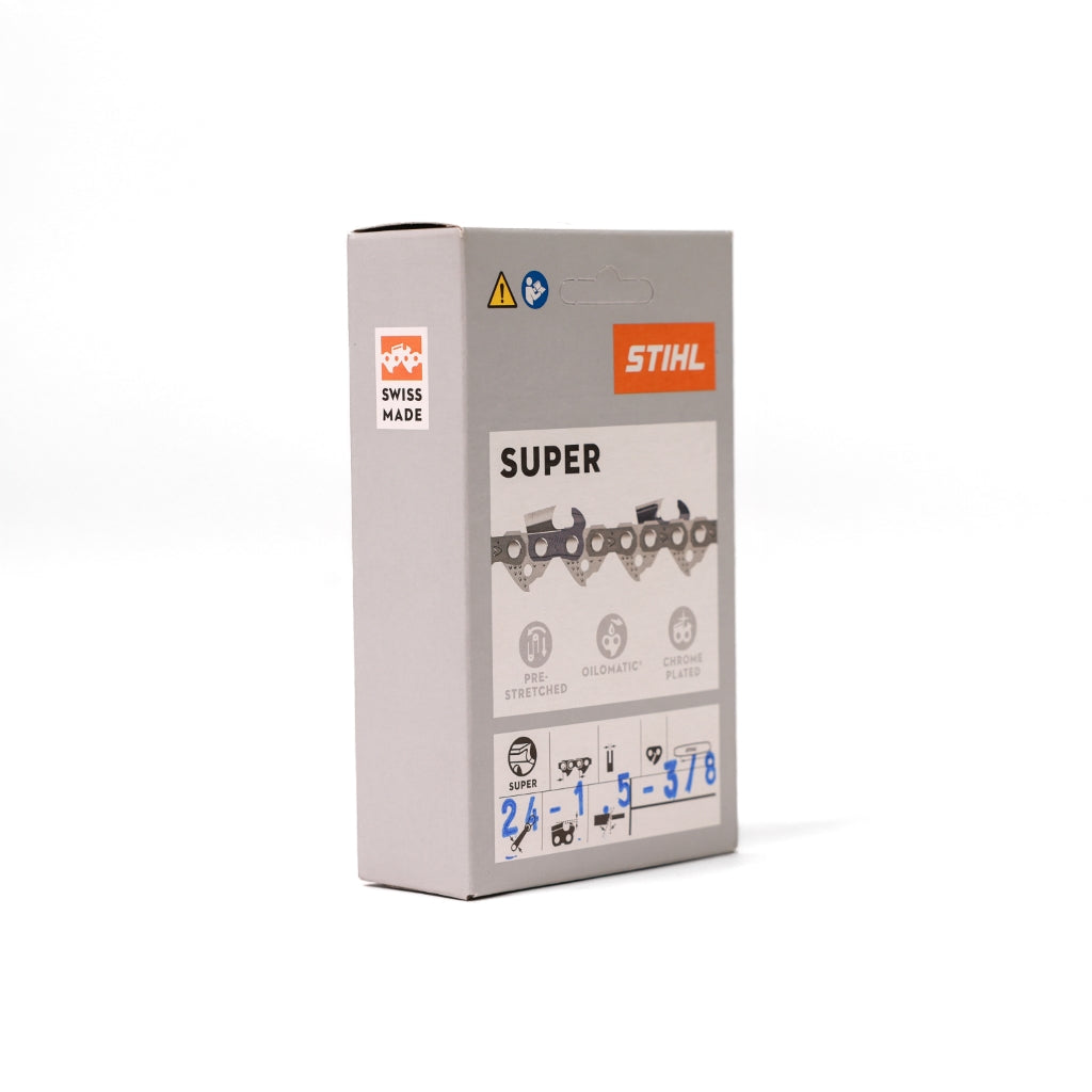 CADENA STIHL RAPID SUPER 3/8" - PASO 1,5 MM - 24 DIENTES CON LIMA DE REGALO