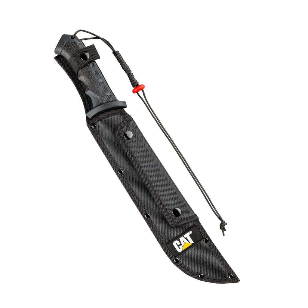MACHETE CAT CON FUNDA 19" HOJA INOX