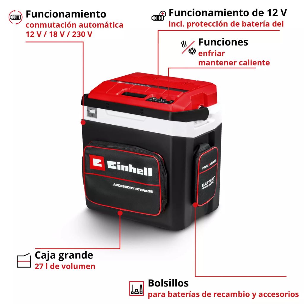 CONSERVADORA A BATERÍA EINHELL TE-COL 18/27 S/ BATERÍA