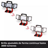 LUZ DE TRABAJO A BATERÍA EINHELL TP-CL 18/3000 SET S/ BATERÍA