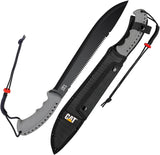 MACHETE CAT CON FUNDA 21" HOJA INOX