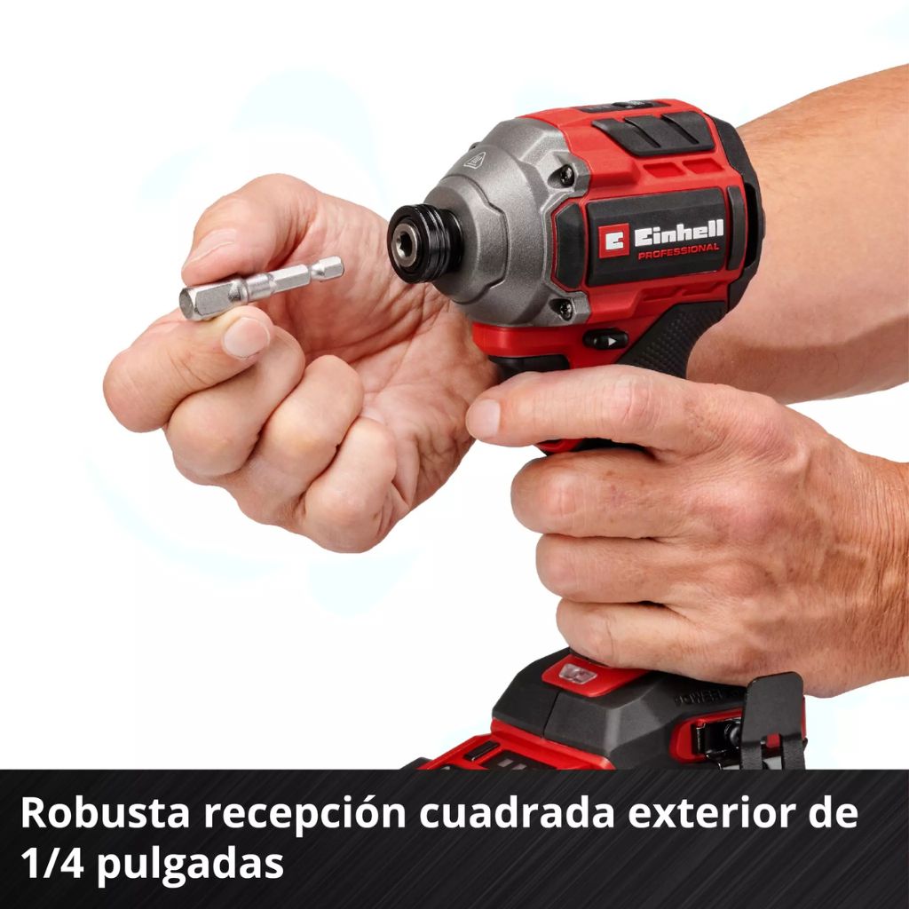 ATORNILLADOR DE IMPACTO A BATERÍA EINHELL TP-CI 18/250 S/ BATERÍA