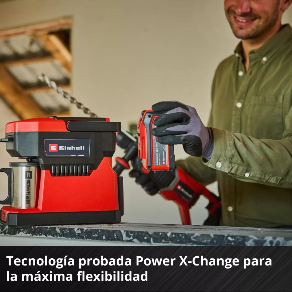 CAFETERA A BATERÍA EINHELL TE-CF 18 S/ BATERÍA