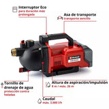 BOMBA DE AGUA EINHELL AQUINNA 36/30