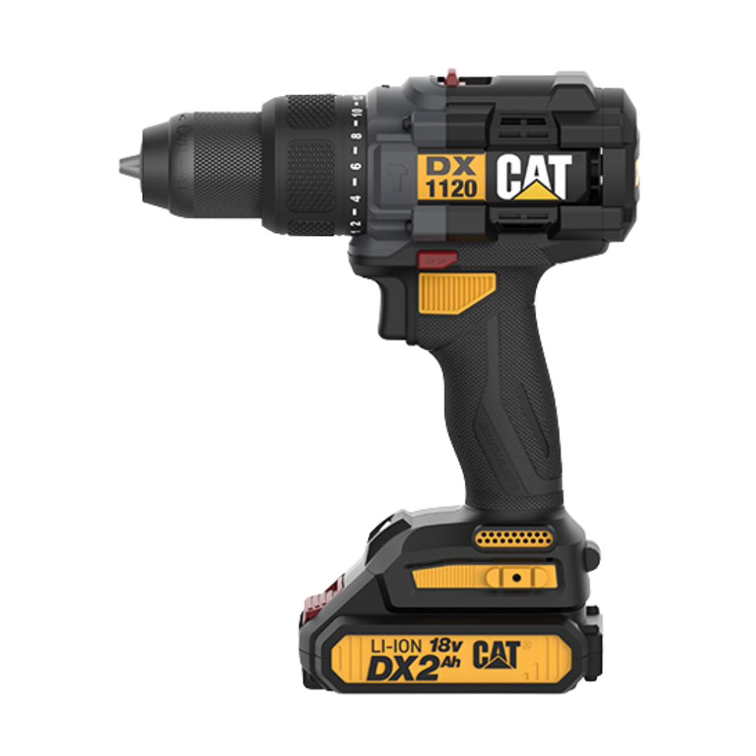 TALADRO PERCUTOR BRUSHLESS 18V - 65NM CON BATERIA Y CARGADOR