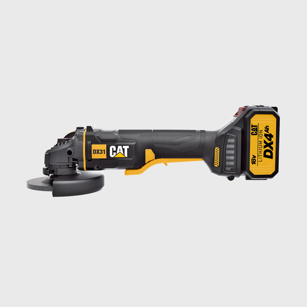 AMOLADORA ANGULAR A BATERÍA CAT DX31B S/ BATERÍA