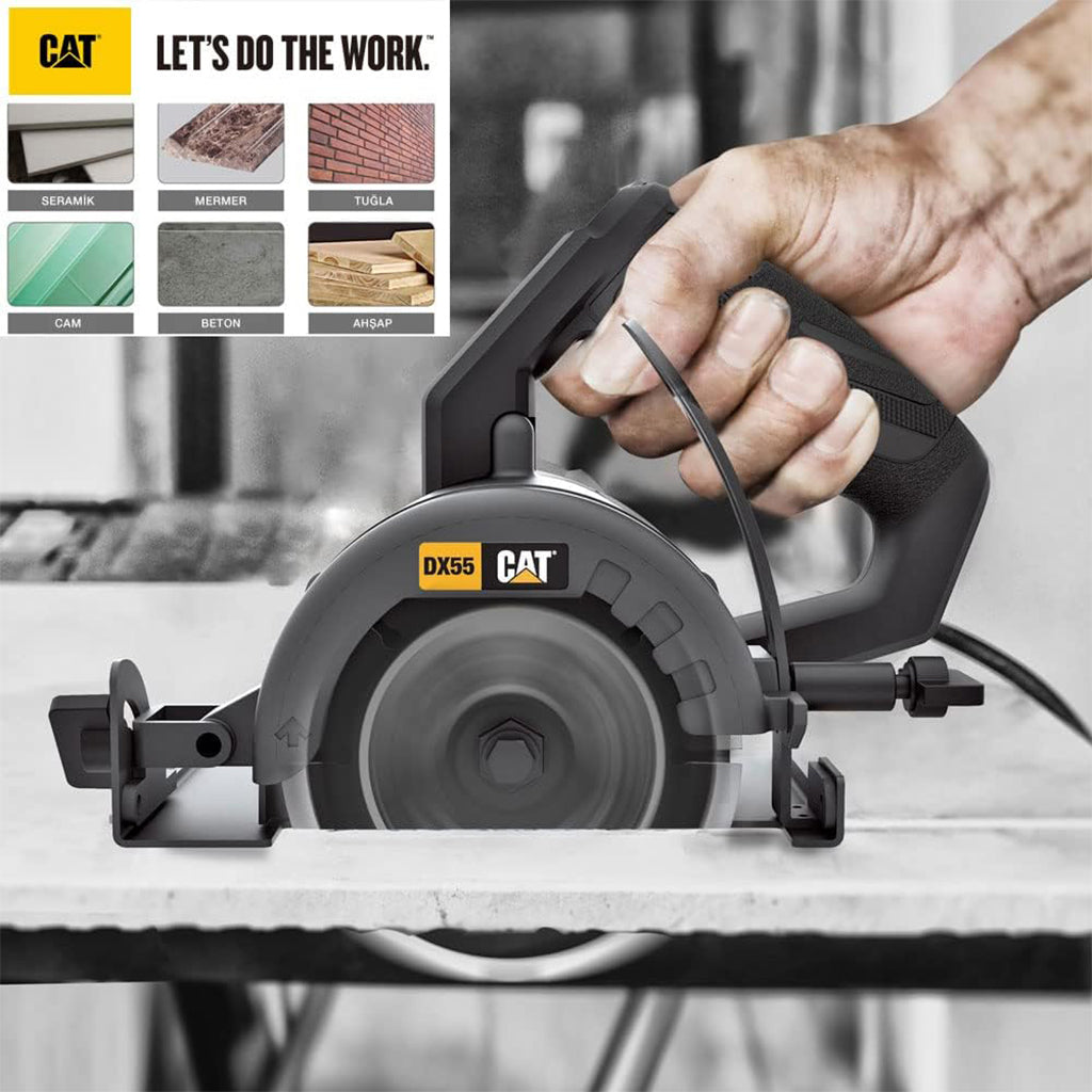 SIERRA ELÉCTRICA CORTA PISOS CAT DX55