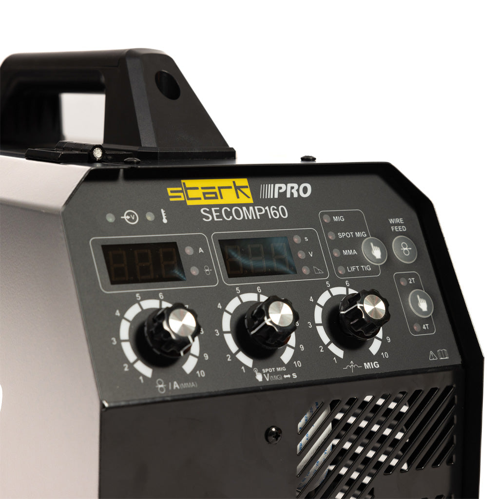 SOLDADOR STARK PRO 3 EN 1 MMA/TIG/MIG 160A