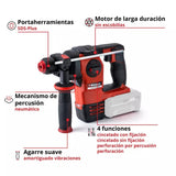 MARTILLO PERFORADO EINHELL HEROCCO 18/20 S/ BATERÍA