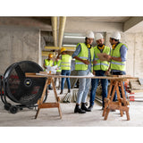 VENTILADOR INDUSTRIAL CAT HVD-30AC BLK CON RUEDAS