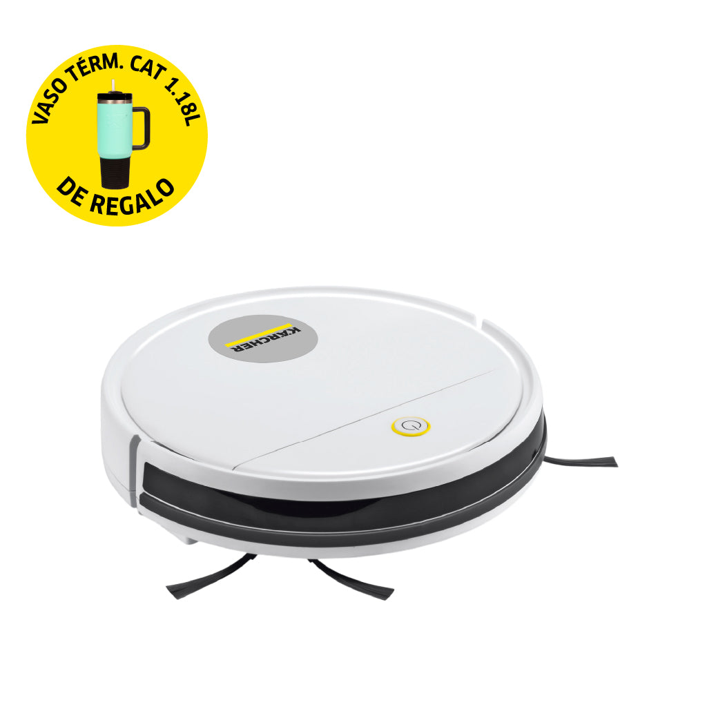 ROBOT ASPIRADOR KÄRCHER RCV 1 + VASO CON MANIJA 1.18LTS DE REGALO
