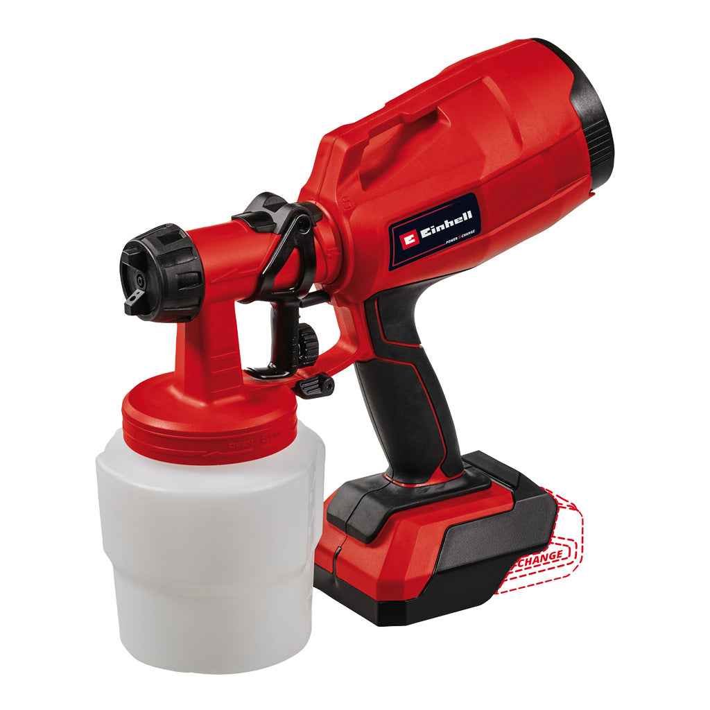 PISTOLA DE PINTURA EINHELL TC-SY 18/60 S/ BATERÍA