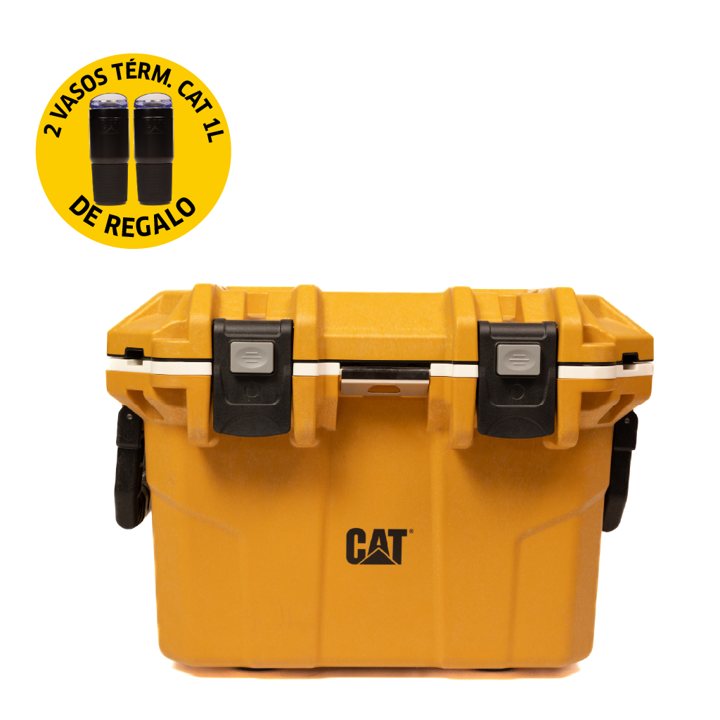 CONSERVADORA CAT 30L + 2 VASOS TÉRMICOS CAT 1 LITRO DE REGALO